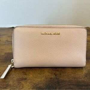 Michael Kors Blush Leather Wallet